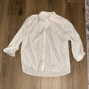 Cherish Women's White Button Down Shirt